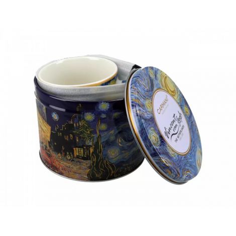 Kubek w puszce Carmani 420ml - V. van Gogh, Słoneczniki - 3